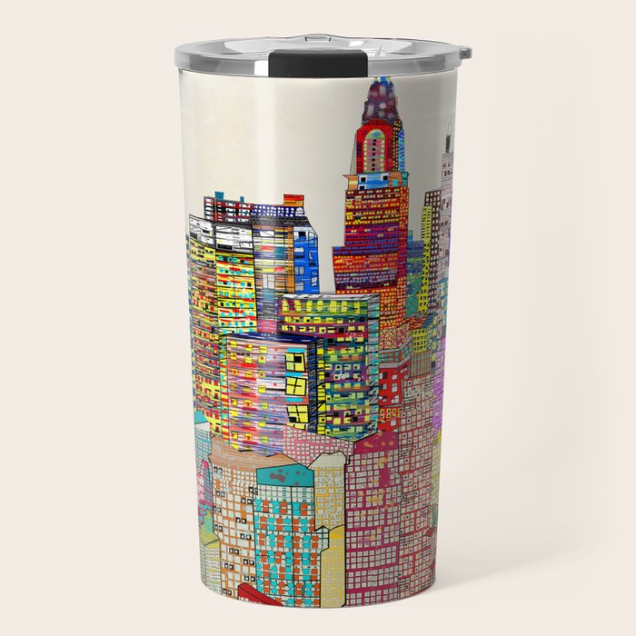 new york city skyline Travel Mug Gallery Image 1