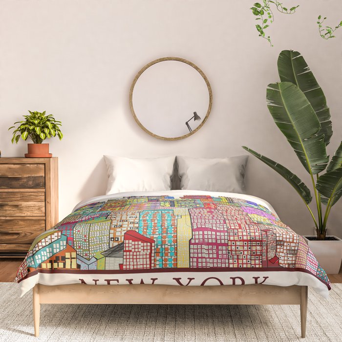 new york city skyline Comforter Gallery Image 3