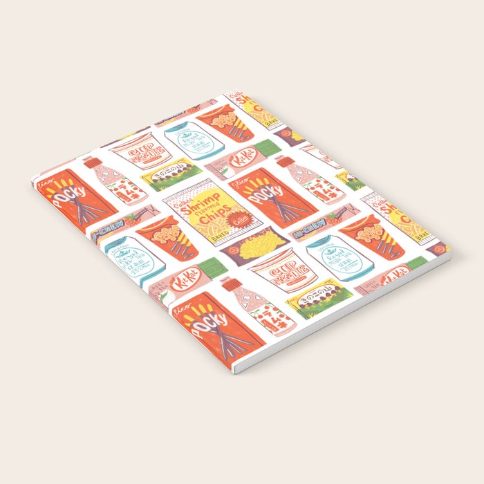 Asian Snacks Notebook Gallery Image 1
