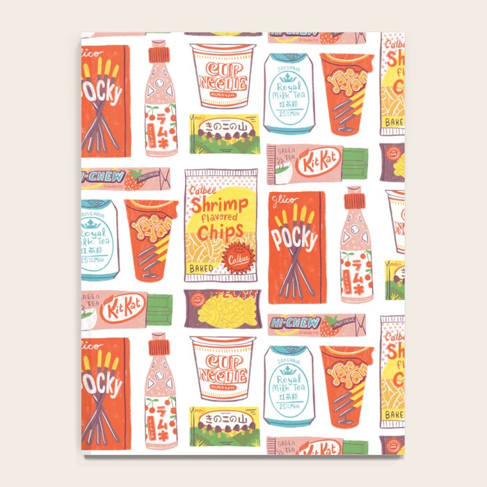 Asian Snacks Notebook Gallery Image 4