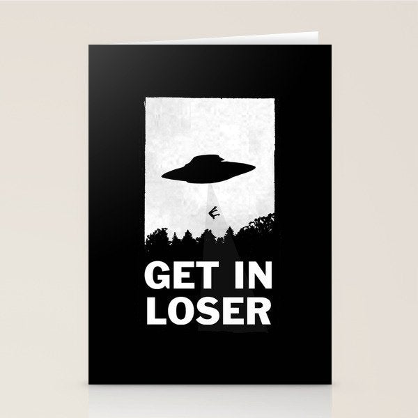 Get In Loser Stationery Card Gallery Image 1