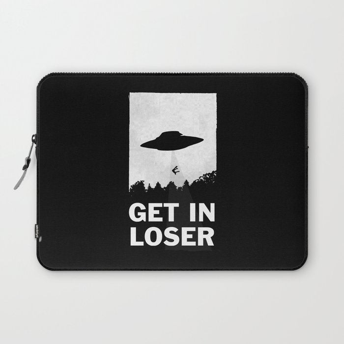 Get In Loser Laptop Sleeve Gallery Image 1