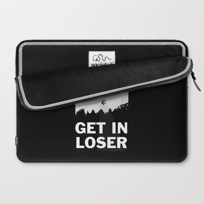 Get In Loser Laptop Sleeve Gallery Image 2