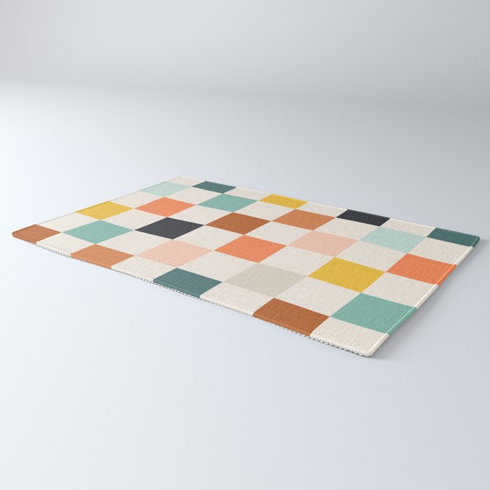Check mate - earthy Rug Gallery Image 3
