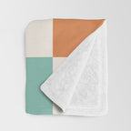 Check mate - earthy Throw Blanket Gallery Image 3