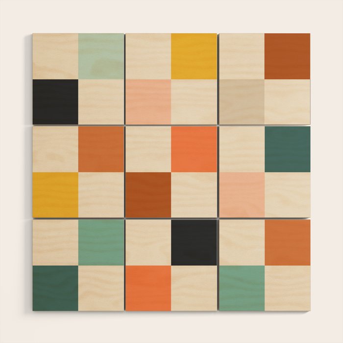 Check mate - earthy Wood Wall Art Gallery Image 1