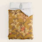 Tiger Lily (ORANGE-RED) Comforter Gallery Image 6