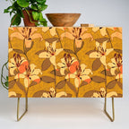 Tiger Lily (ORANGE-RED) Credenza Gallery Image 1