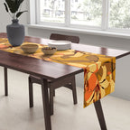Tiger Lily (ORANGE-RED) Table Runner Gallery Image 2