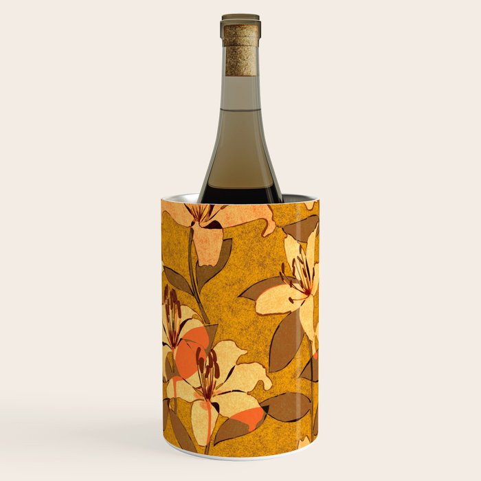 Tiger Lily (ORANGE-RED) Wine Chiller Gallery Image 2