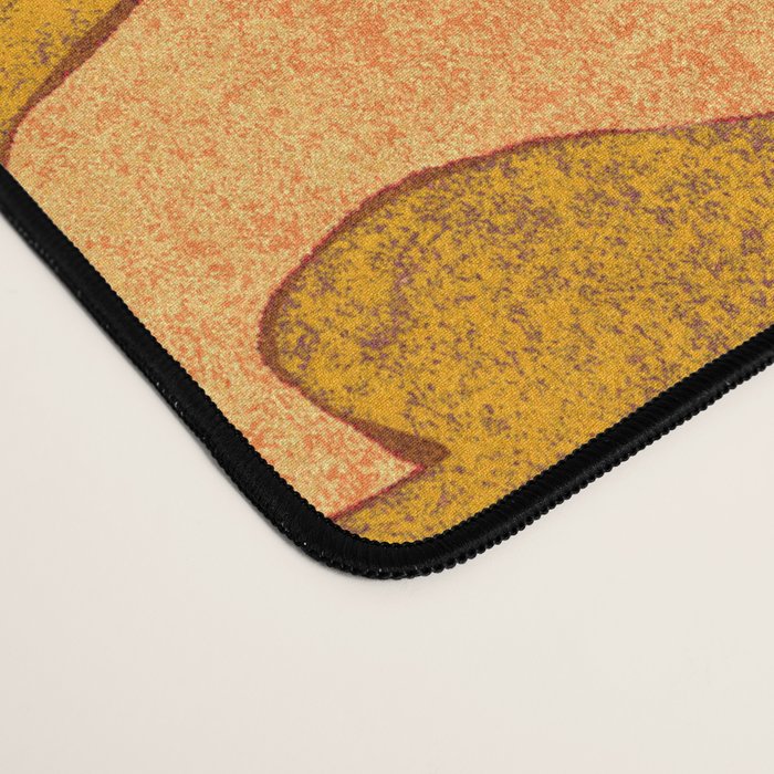 Tiger Lily (ORANGE-RED) Desk Mat Gallery Image 4