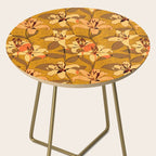 Tiger Lily (ORANGE-RED) Side Table Gallery Image 2