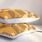 Tiger Lily (ORANGE-RED) Pillow Sham Gallery Image 3