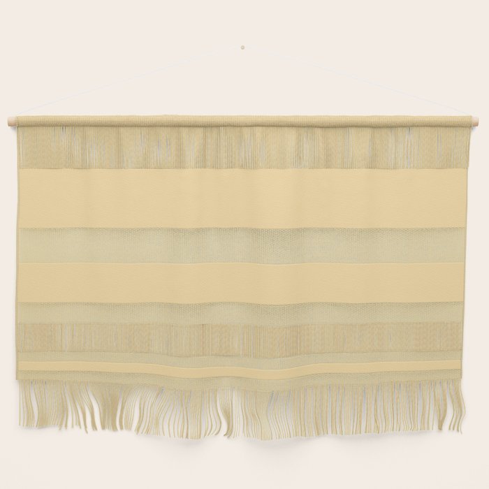 Buttercream Yellow Pastel Solid Wall Hanging Gallery Image 1