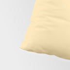 Buttercream Yellow Pastel Solid Pillow Sham Gallery Image 4