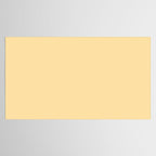 Buttercream Yellow Pastel Solid Tablecloth Gallery Image 2