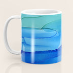 Alcohol Ink Seascape Coffee Mug Gallery Image 3