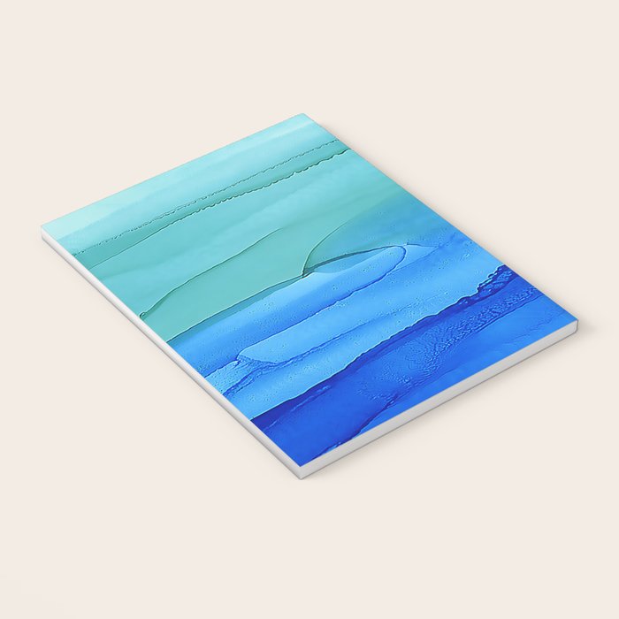 Alcohol Ink Seascape Notebook Gallery Image 3