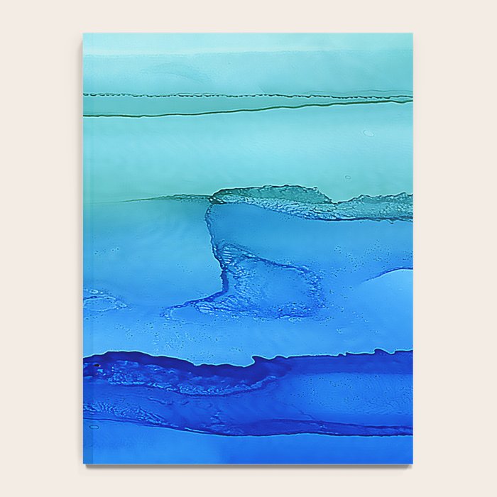 Alcohol Ink Seascape Notebook Gallery Image 4