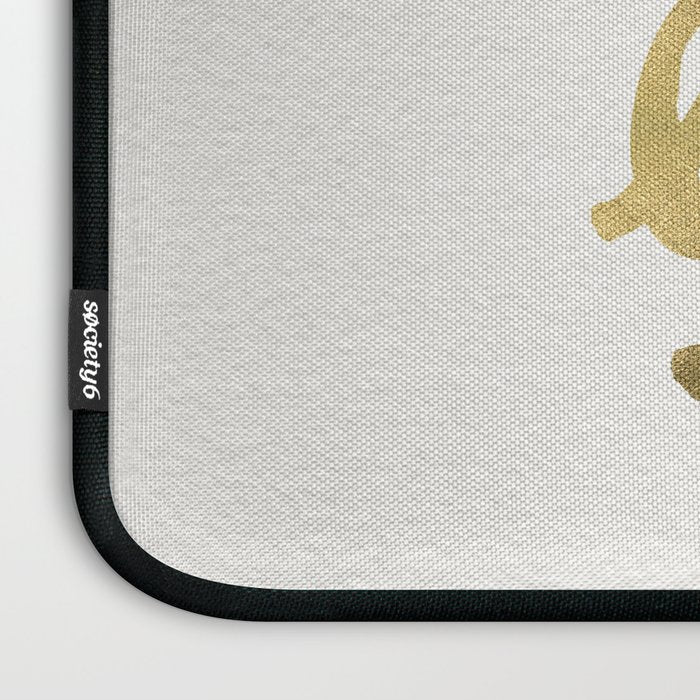 I Can't Even - Gold Ink Laptop Sleeve Gallery Image 3