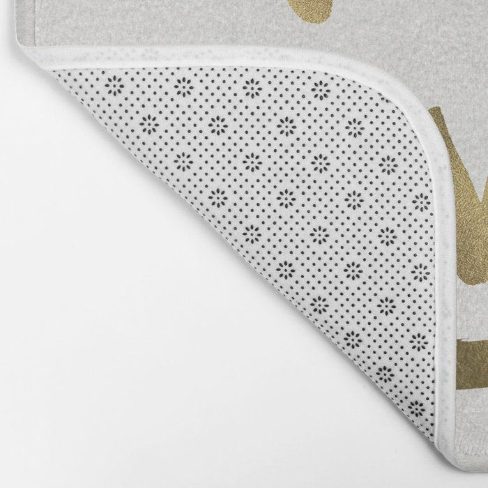 I Can't Even - Gold Ink Bath Mat Gallery Image 2
