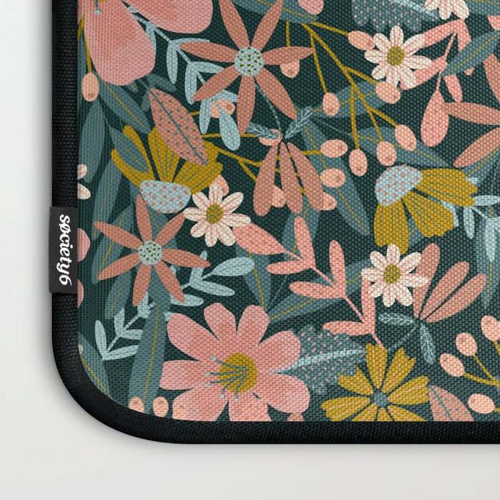 Night Blooms Laptop Sleeve Gallery Image 3