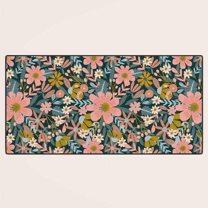 Night Blooms Desk Mat Gallery Image 3