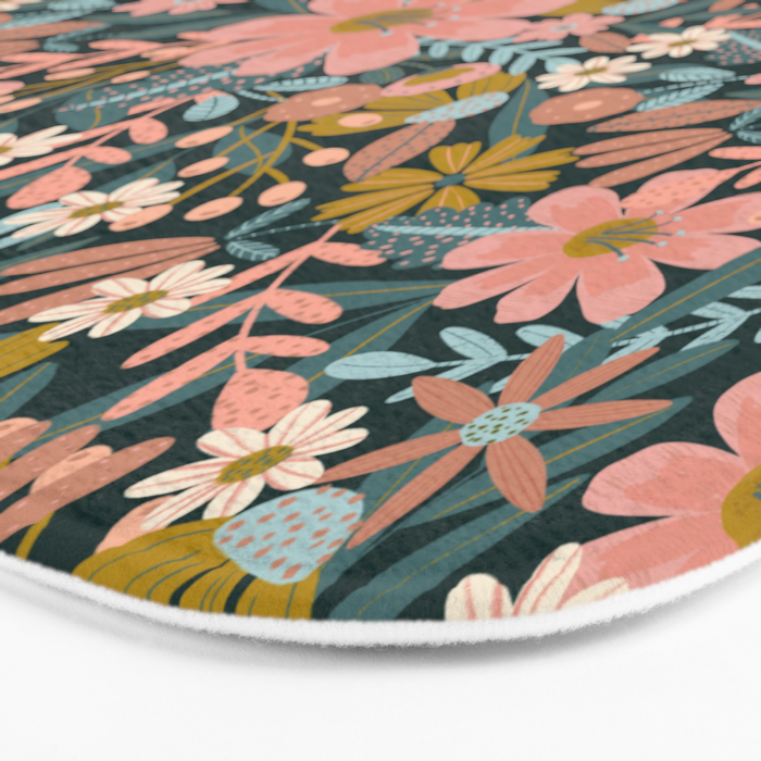 Night Blooms Bath Mat Gallery Image 3