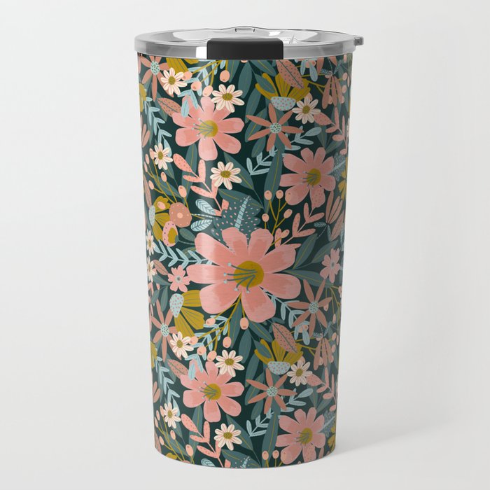 Night Blooms Travel Mug Gallery Image 1