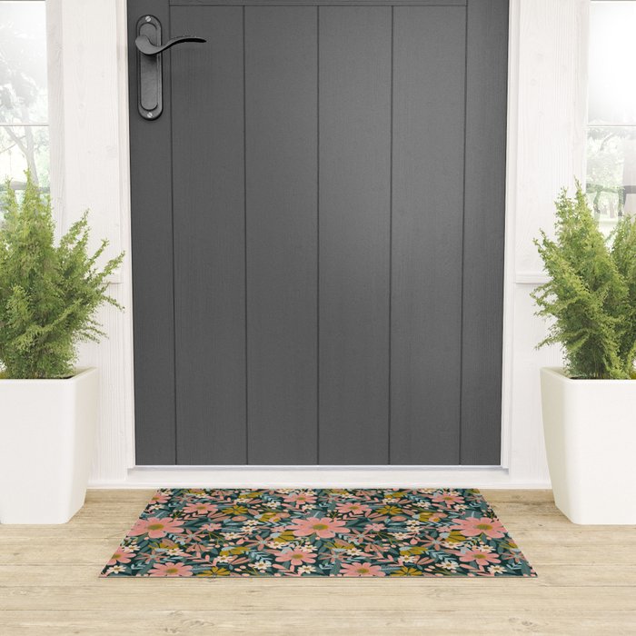 Night Blooms Welcome Mat Gallery Image 3