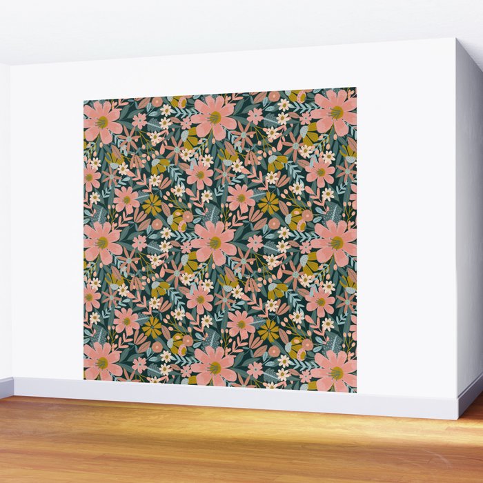 Night Blooms Wall Mural Gallery Image 2