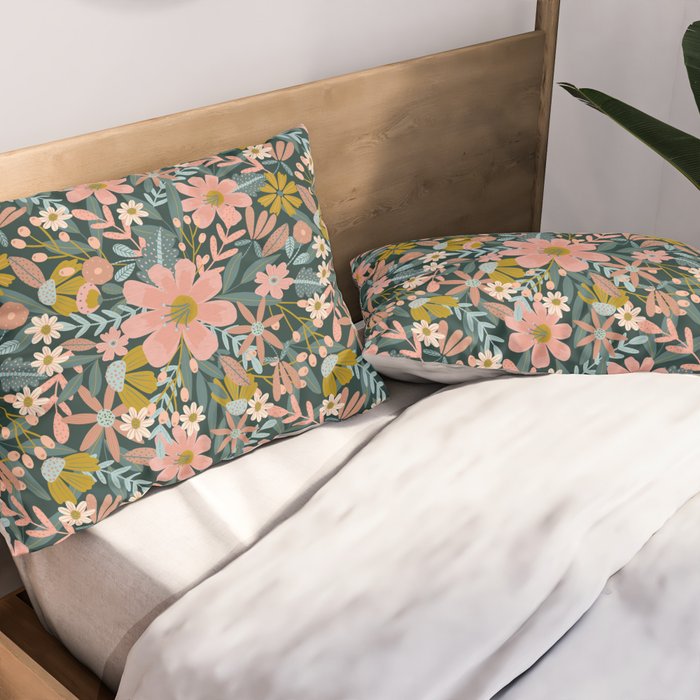 Night Blooms Pillow Sham Gallery Image 2