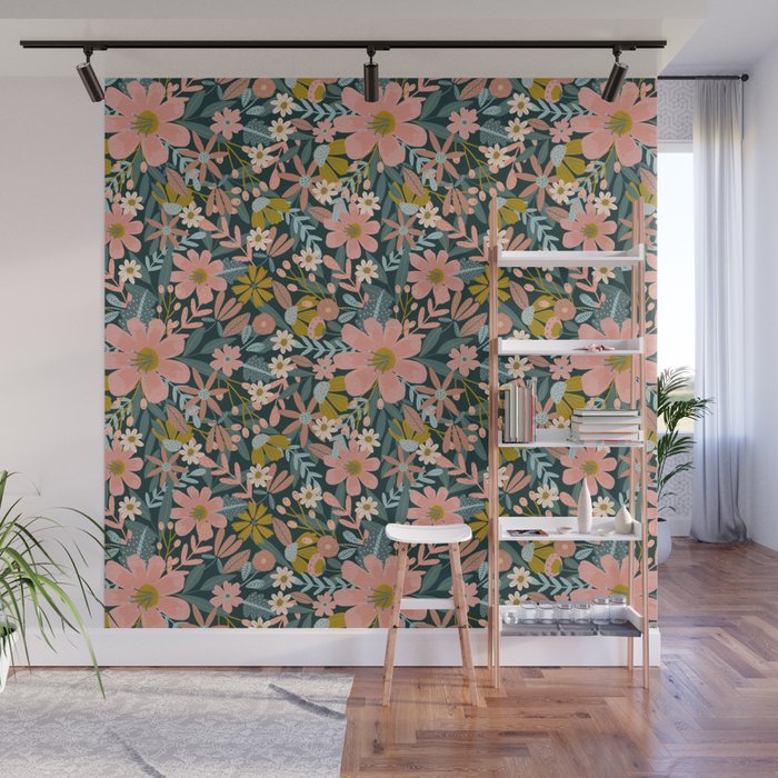Night Blooms Wall Mural Gallery Image 1