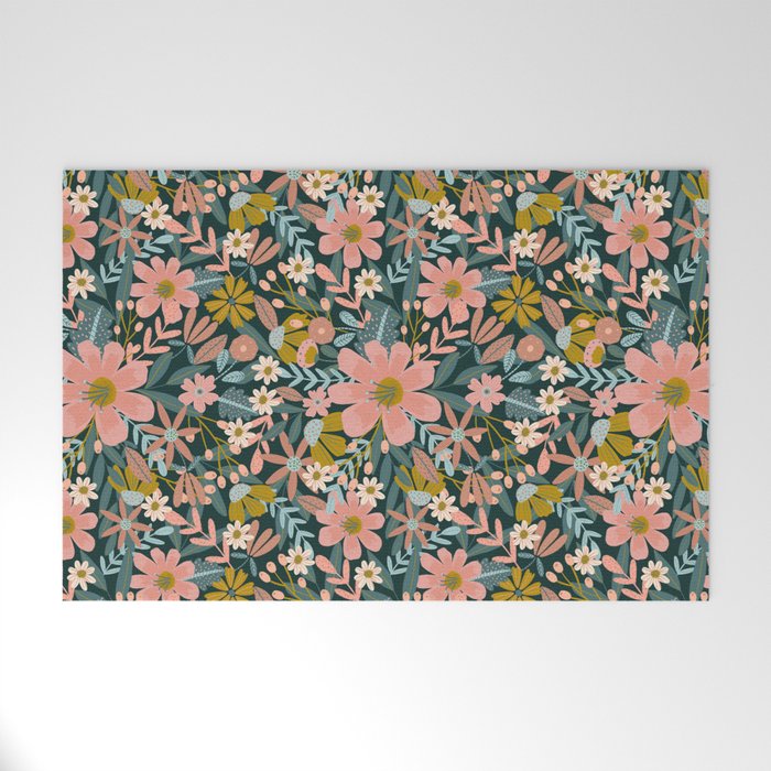 Night Blooms Welcome Mat Gallery Image 1