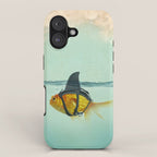 Brilliant DISGUISE - Goldfish with a Shark Fin iPhone Case Gallery Image 1