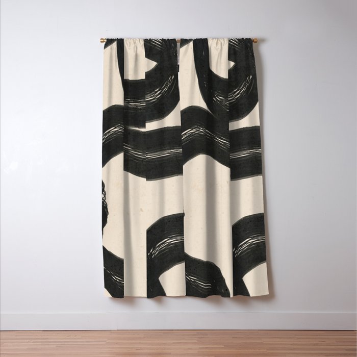 Minimal Abstract Art 15 Window Curtain Gallery Image 3