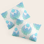 Egyptian Scarab - Turquoise OmbrÃ© Pillow Sham Gallery Image 3