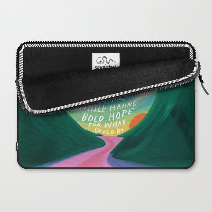 Gratitude and Hope at the Same Time Laptop Sleeve Gallery Image 2