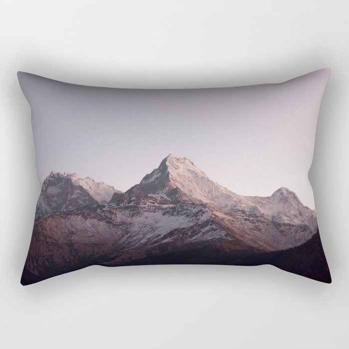 Annapurna Himalayas, Nepal Rectangular Pillow Gallery Image 2