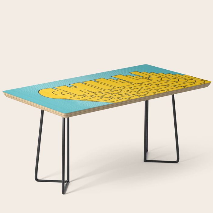 Chill Chill Chill! | Blue Edition Coffee Table Gallery Image 1