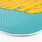 Chill Chill Chill! | Blue Edition Bath Mat Gallery Image 3