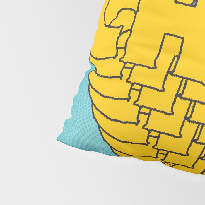 Chill Chill Chill! | Blue Edition Pillow Sham Gallery Image 4