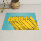 Chill Chill Chill! | Blue Edition Rug Gallery Image 1