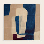 Quiet Geometry Wood Wall Art Gallery Image 1