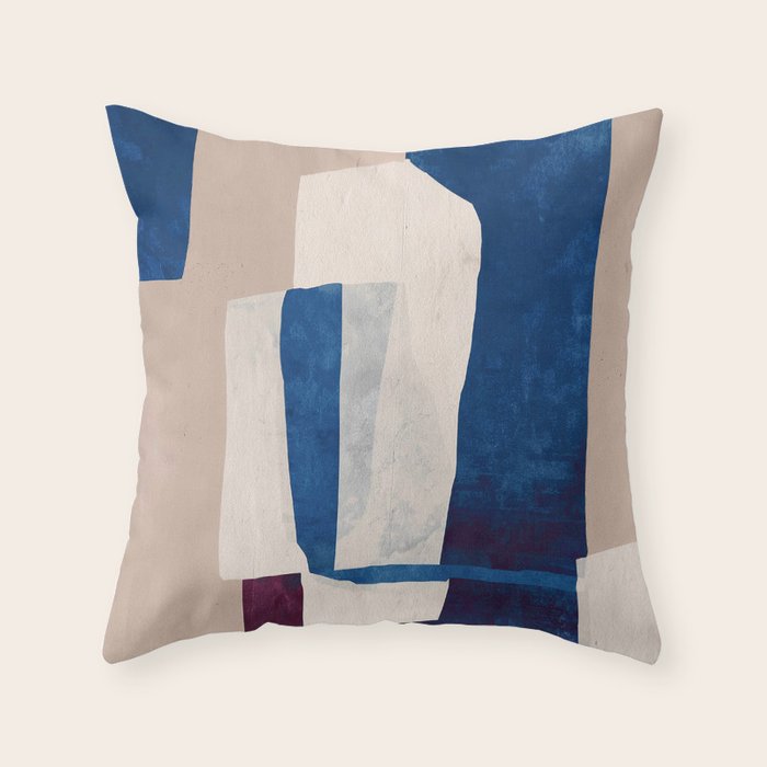 Quiet Geometry Throw Pillow Gallery Image 1