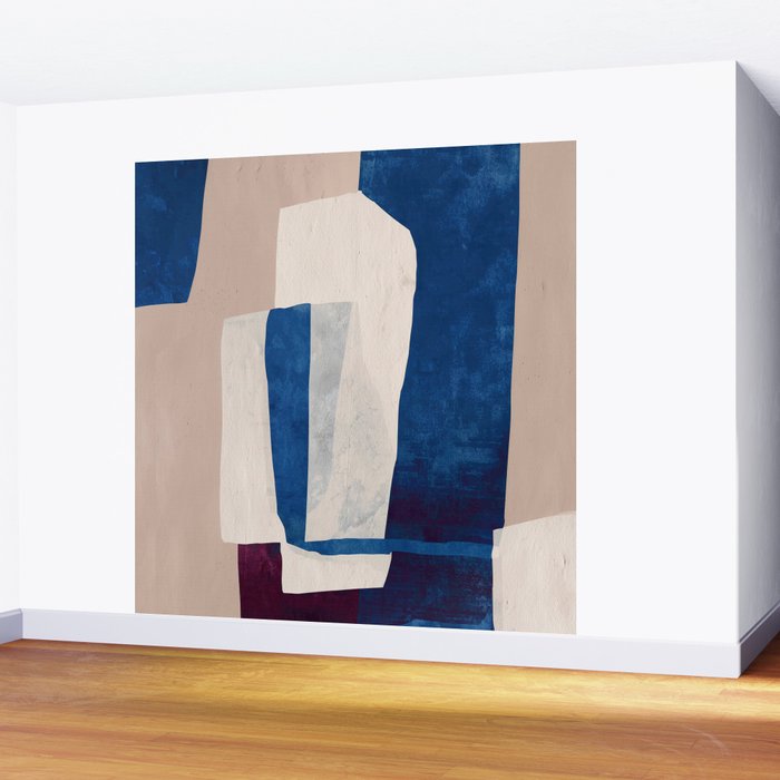 Quiet Geometry Wall Mural Gallery Image 2