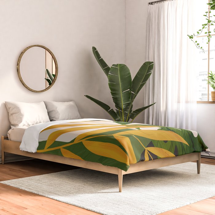 Abstract Tropical Art 2 Comforter Gallery Image 2