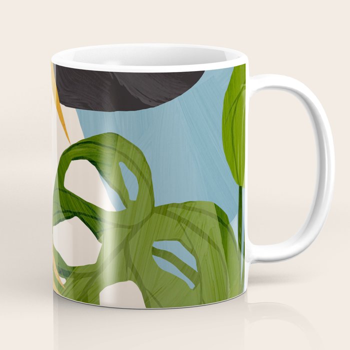 Abstract Tropical Art 2 Coffee Mug Gallery Image 1