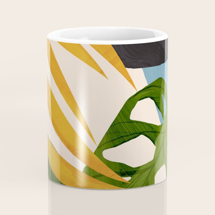 Abstract Tropical Art 2 Coffee Mug Gallery Image 4