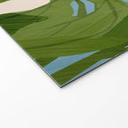 Abstract Tropical Art 2 Welcome Mat Gallery Image 2